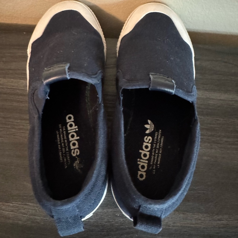 Adidas Nizza Navy slip on sneakers - Picture 5 of 9
